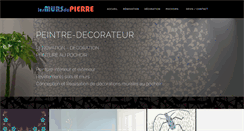 Desktop Screenshot of lesmursdepierre.com